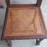 Antique Chairs by Lozano Set of 4 very strong well made Image 5