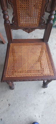 Antique Chairs by Lozano Set of 4 very strong well made