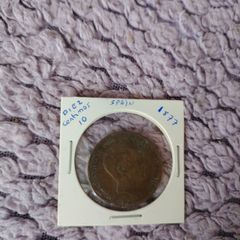 1877 10 Centimos Spain