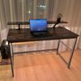Computer Desk with Monitor Stand & Storage Shelves Image 8