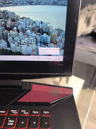 Lenovo Y700 16GB ddr 512 GB m2 SSD 4GB graphic card