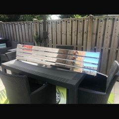 Radiator VERTICAL chrome 1500 x 300