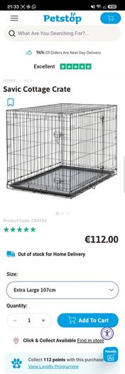 Foldable dog cage