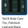 Ted Baker Body Care Trio Patchouli Leaf, Black Amber and Cardamom 3 Item set Image 7