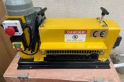 Electric Wire Stripping Machine 370W 1.5mm-40mm Cable Stripper Peeling W/ 11 Channels &amp; 10 Blades Removing Plastic 220v new
