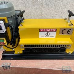 Electric Wire Stripping Machine 370W 1.5mm-40mm Cable Stripper Peeling W/ 11 Channels & 10 Blades Removing Plastic 220v new