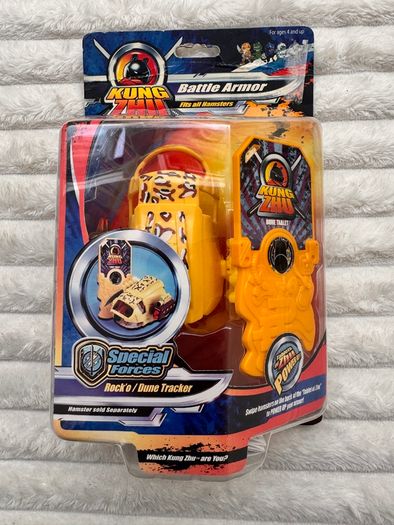 Kung Zhu Pet Special Forces Battle Armor RockO / Dune Tracker new Damaged box Please look at the pictures