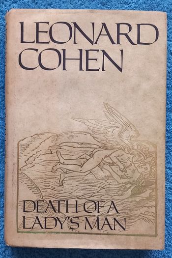 Signed Leonard Cohen Death Of A Lady's Man Hardback1978