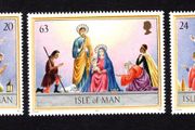 1997 Isle of Man Christmas Commemorative Stamps Mint Never Hinged (MNH)