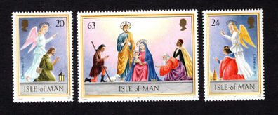 1997 Isle of Man Christmas Commemorative Stamps Mint Never Hinged (MNH)