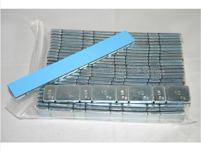 Adhesive 60g Strips Of Stick On Wheel Balance Weights Engineered in Germany