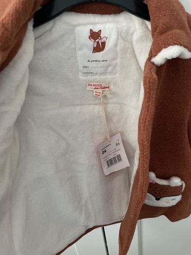 New with the rag baby coat. Size 24 months.