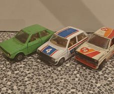 2 x Corgi VW Polo 1 x Mini Metro all 1:43 die cast diecast cars