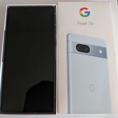 New Unused Google Pixel 7a 128GB with Leather Case