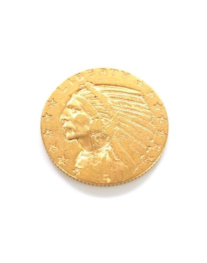 USA 1911 5 Dollars Gold Coin Indian Head