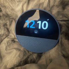 Amazon Echo Spot (2024 Model), Smart Alarm Clock with Alexa, Like New