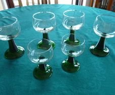 Roemer wine glasses