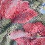 Stunning Handmade Cross Stitch Embroidery - Garden flowers Image 7