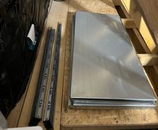 Metal shelving unit 450mm x 1000mm