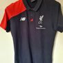 New balance Liverpool Polo shirt Size large ptp 22" in good condition Image 5