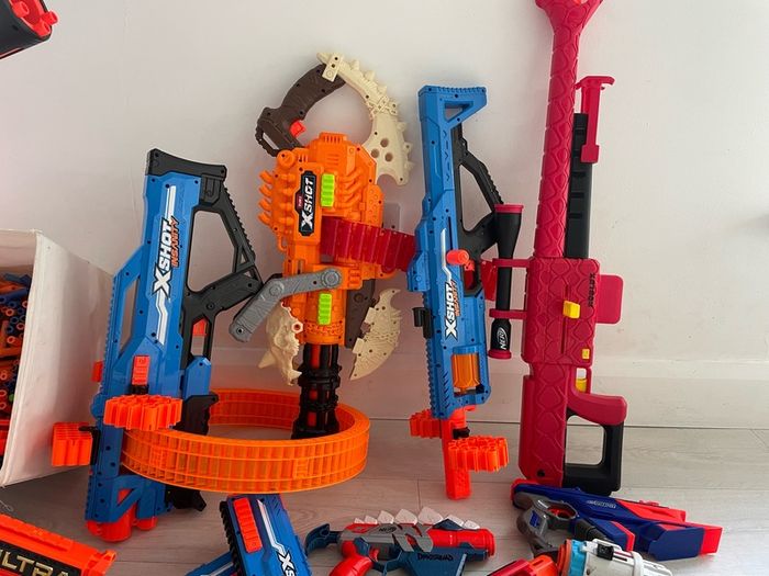 NERF toy package