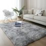 Rug Living Room Large Soft Faux Fur Sheepskin Area Rug Modern Shaggy Carpet Grey, 2ft x 4ft 60 x 120 cm MULTIPLE COLOURS/SIZES AVAILABLE (FREE POSTAGE) Image 2