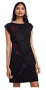 Desigual Dress Womens Briana Black Size M