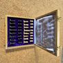 Handmade Stone Chess Set with Wooden Border Image 4