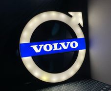 Volvo light box