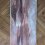 Brand New Abstract Framed Canvas - Mauve Pink - 100x50cm Image 3