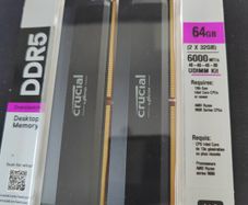 Crucial Pro Ddr5 Ram 64gb Kit (2x32gb) 6000mhz Cl40