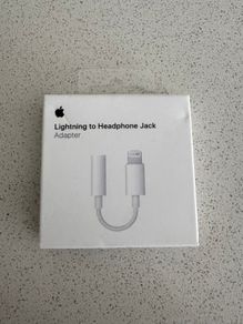 Apple Lightning to Headphone Jack Adapter (New, Sealed