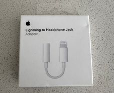 Apple Lightning to Headphone Jack Adapter (New, Sealed