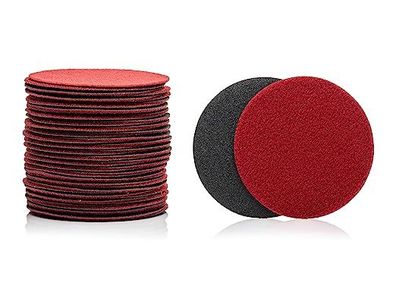 GLASS POLISH 13304 GP-PRO150 Silicon Carbide Sanding Disc with Hook and Loop | P220 Abrasive Disc | 75 mm | Pack of 50