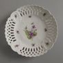 Vintage Sweet Violet - Lattice Edge Porcelain Plate Image 2