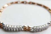 Vintage Gold Plated Bangle Bracelet