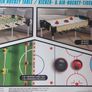 ambassador football and air hockey table like new with box Image 3