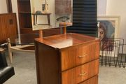 Vintage 1960s Chest of Drawers with Mirror -  Warehouse and Showroom Open Saturday 8th August 12 till 4pm Eircode R95T227