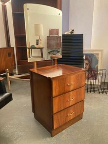 Vintage 1960s Chest of Drawers with Mirror -  Warehouse and Showroom Open Saturday 8th August 12 till 4pm Eircode R95T227