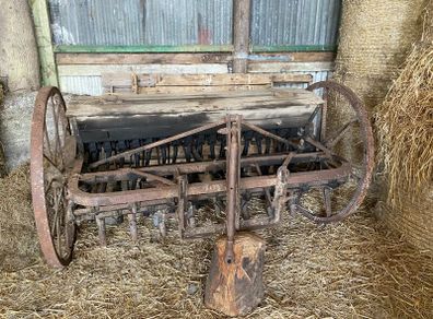 W Brenton Vintage Seed Drill
