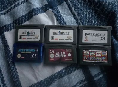 Gameboy Advance Games. (REPROS)