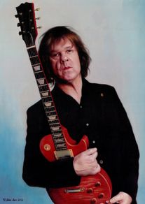 Gary Moore A4 limited edition artprint