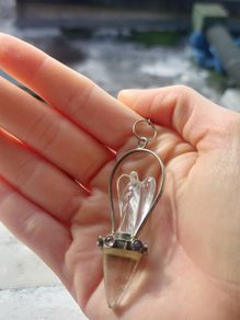 crystal angel pendulum