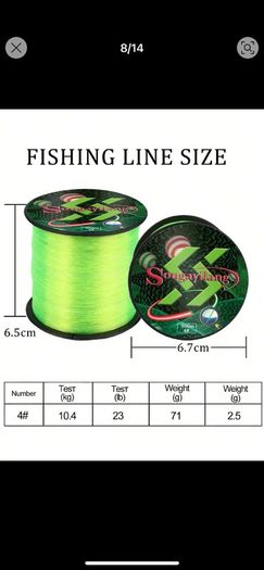 fishing lines 500 m