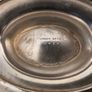 Elegant Silver-Plated Basket with Handle Image 4