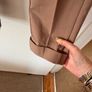 Cuffed straight trousers Image 3