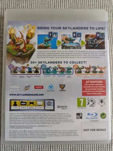 Skylanders Spyro's Adventure PS3 Complete - Game, Case & Manual