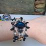 Karma Bracelet blue and Sparkly Image 7