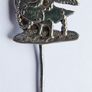 WW1 - 1914 Buckinghamshire / British army Volunteer Defence Corps Silver Pin Image 3