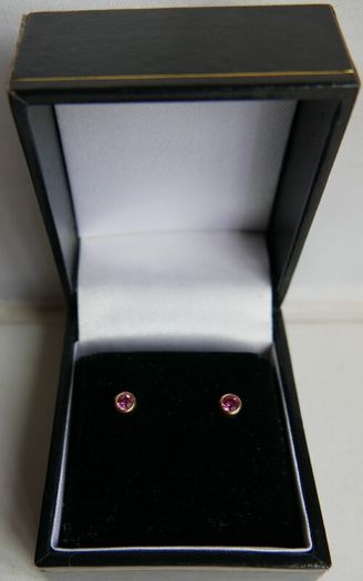 Quartz Crystal October Birthstone, 24kt Gold Plated  Earrings
